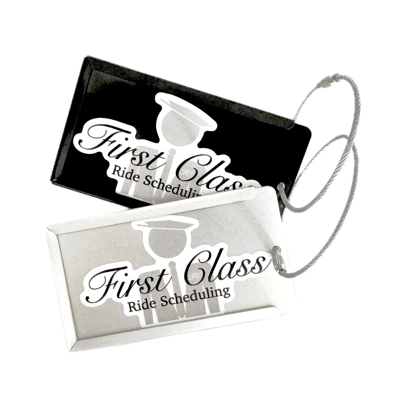 First Class Luggage Tag - First Class Ride Scheduling