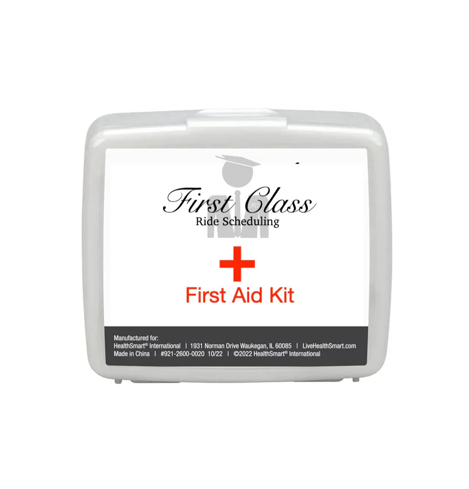 First Class First Aid Kit - First Class Ride Scheduling